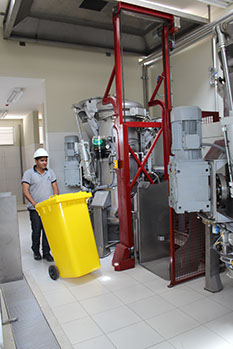 Planta tratamiento basura residuos hospitales triituracion esterilizacion Cimelco Ecodas